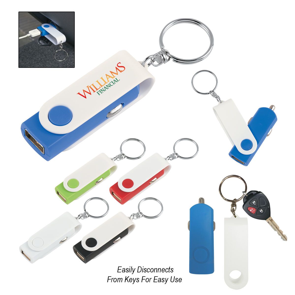 Swivel Car Charger
