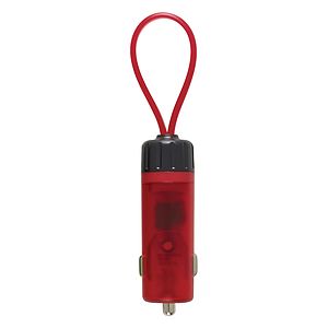 Luminous USB Car Charger Key Strap