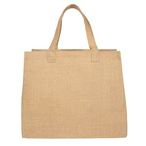 Juliet Jute Tote Bag