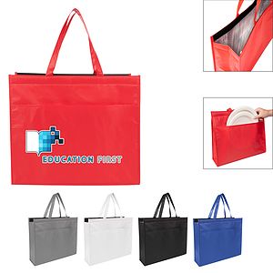 Matte Cooler Tote Bag With 100% RPET Material