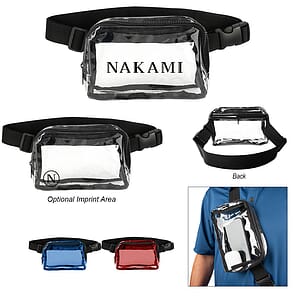 Anywhere Clear Belt Bag