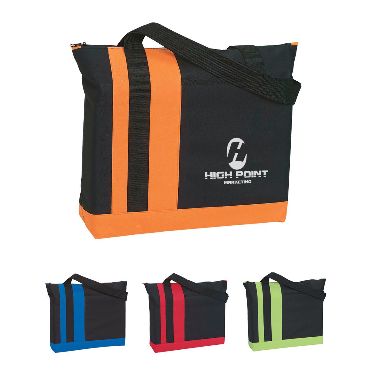 Tri-Band Tote Bag