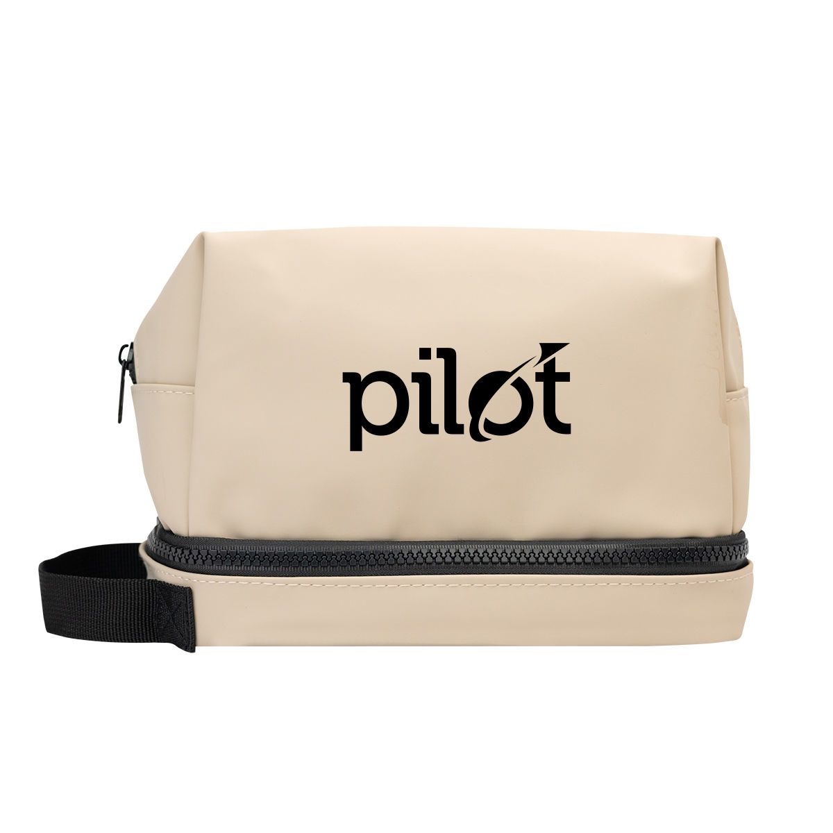 Hudson rPET Leatherette Toiletry Bag