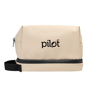 Hudson rPET Leatherette Toiletry Bag