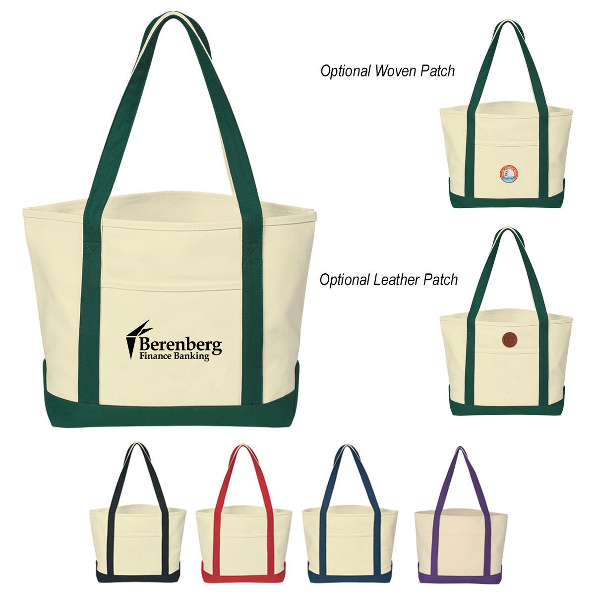 Medium Starboard Cotton Canvas Tote Bag