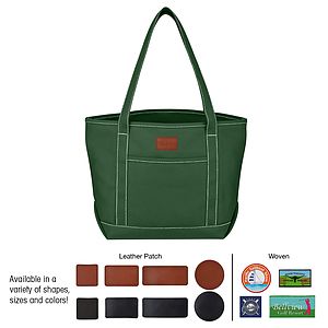Medium Cotton Canvas Yacht Tote Bag