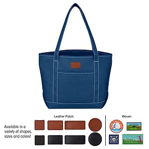 Medium Cotton Canvas Yacht Tote Bag