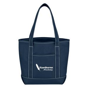 Small Cotton Canvas Yacht Tote Bag