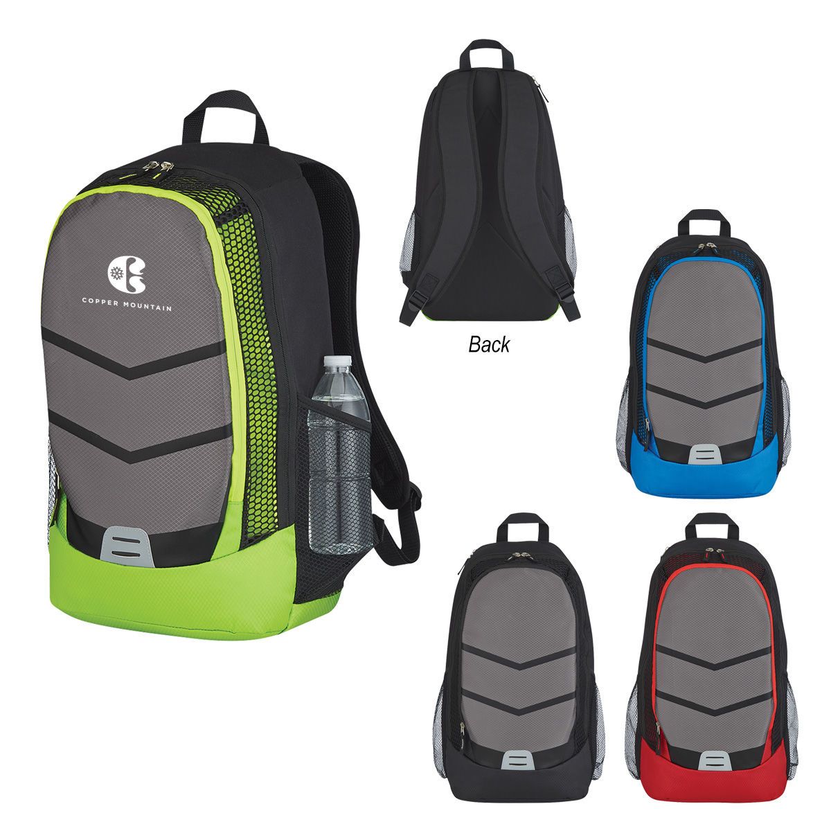 Diamond Lattice Accent Laptop Backpack