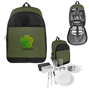 Lakeside Picnic Set Cooler Backpack