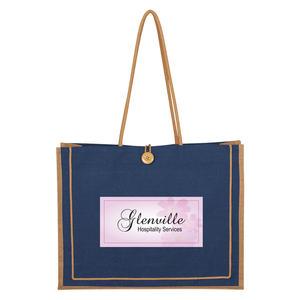 Paradise Jute Tote Bag