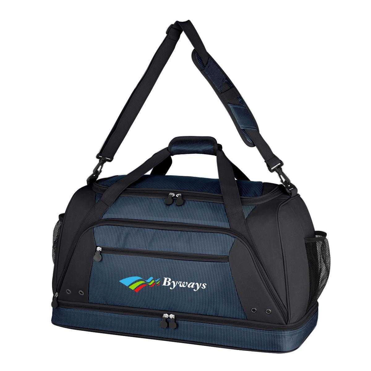 Rockfest dropbottom duffel bag Inkmule