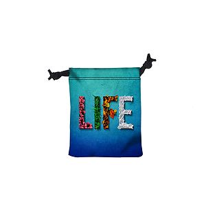 5" x 6" Polyester Drawstring Bag