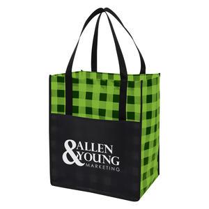 Northwoods Laminated Non-Woven Recycled Tote Bag