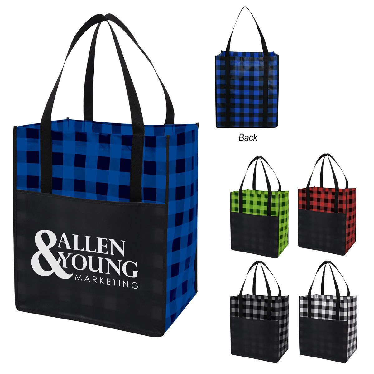 Northwoods Laminated Non-Woven Tote Bag