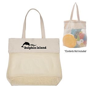 Carlisle Cotton Mesh Tote Bag