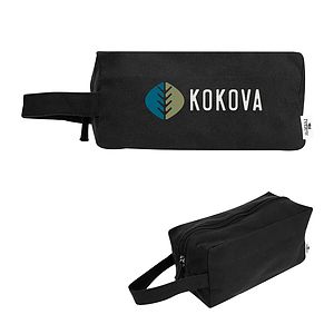 Brooke Recycled Cotton Toiletry Bag