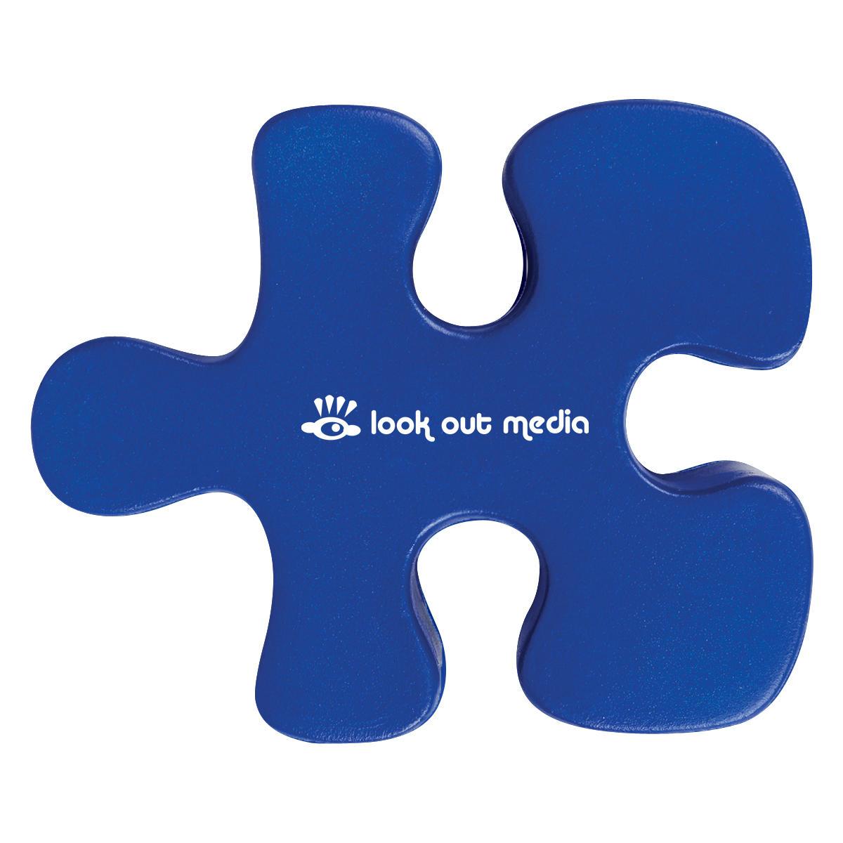 Promotional Puzzle piece shape stress reliever Personalized With Your
