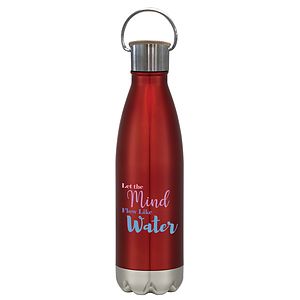 16 Oz. Swiggy Stainless Steel Bottle With Bamboo Lid