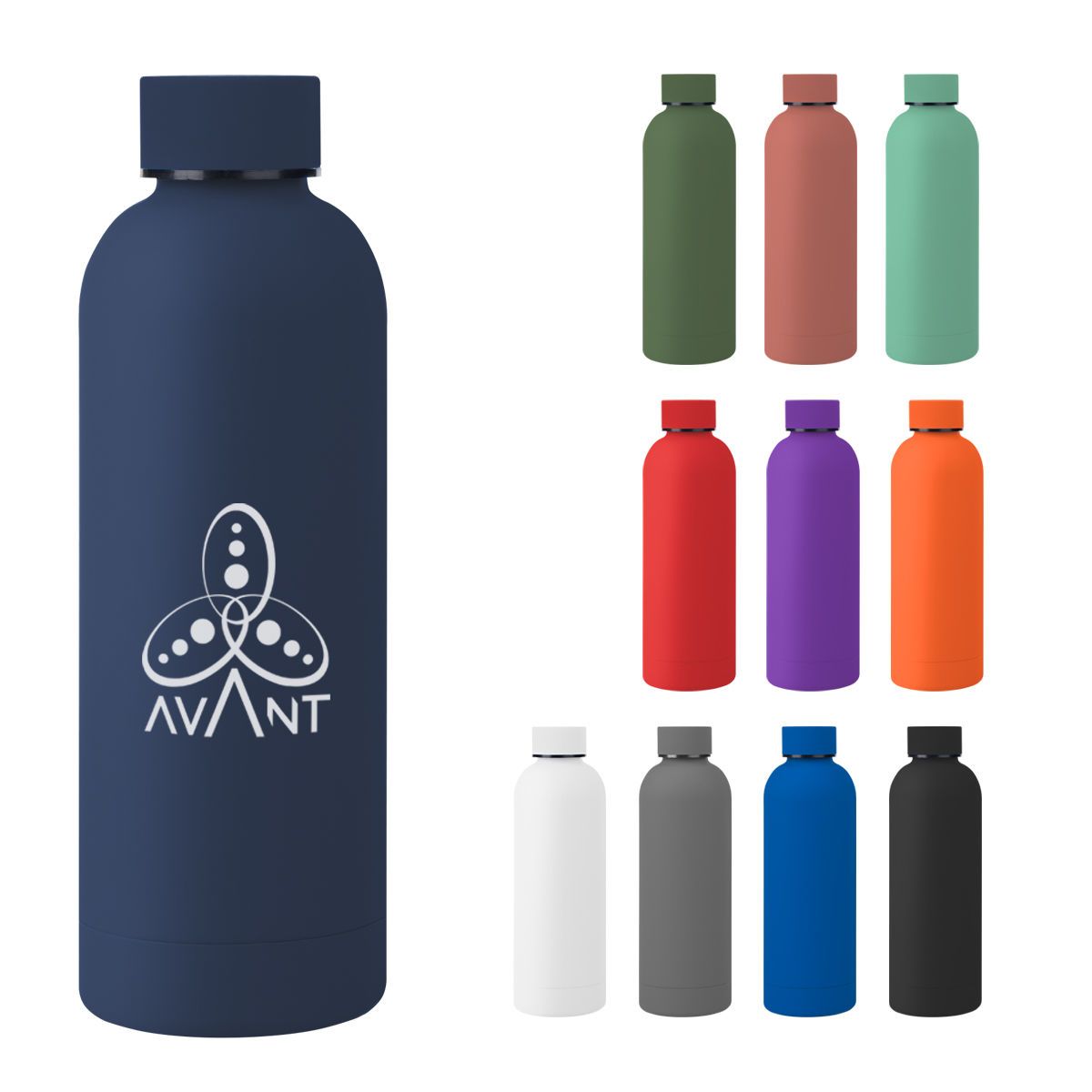 Promotional 17 Oz. Blair Stainless Steel Bottle Personalized With Your ...