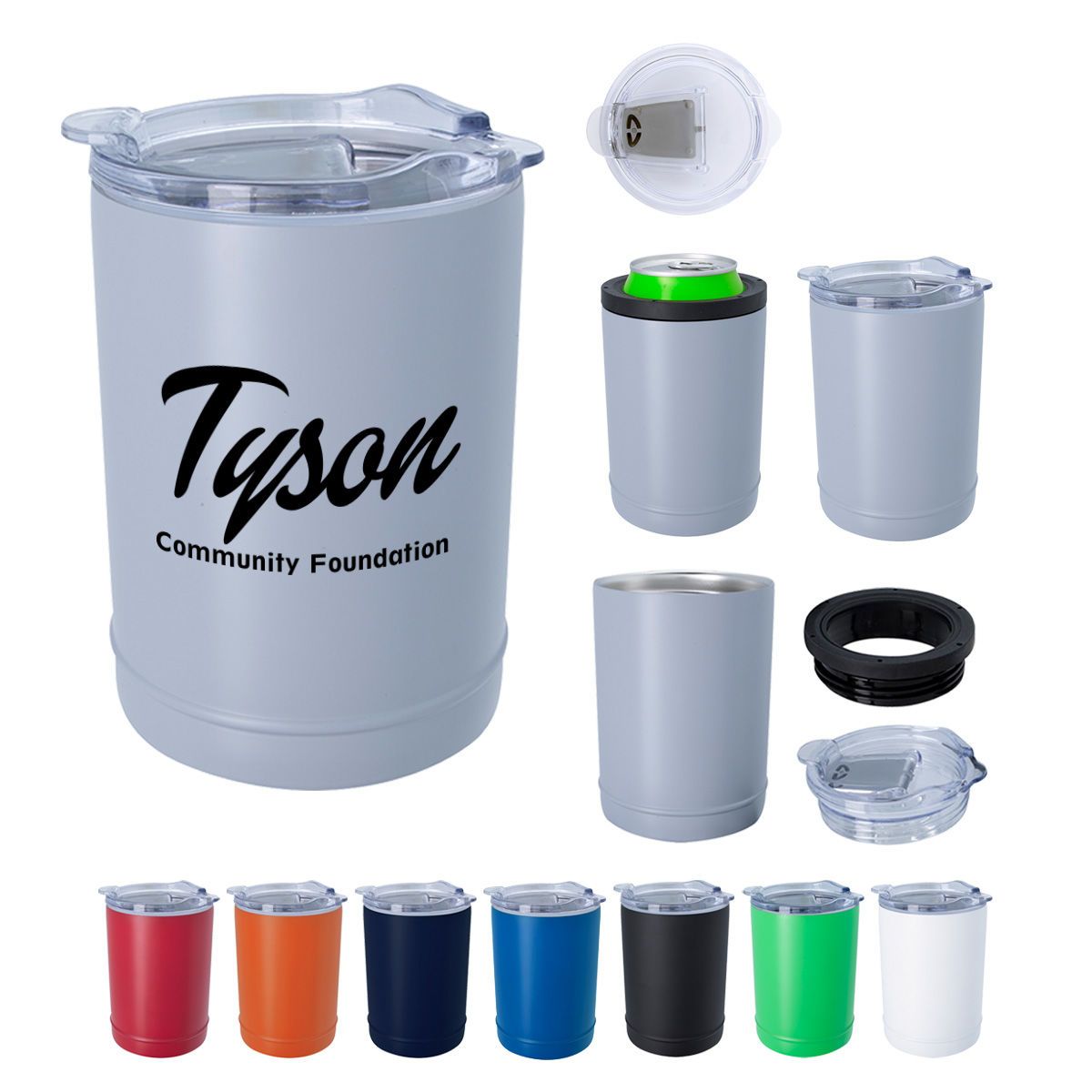 2-In-1 Copper Insulated Beverage Holder And Tumbler