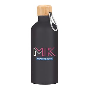 20 Oz. Aluminum Tundra Bike Bottle With Bamboo Lid