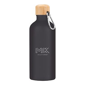20 Oz. Aluminum Tundra Bike Bottle With Bamboo Lid