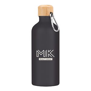 20 Oz. Aluminum Tundra Bike Bottle With Bamboo Lid