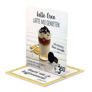 Stick'n Glide Table Topper Display 8 3/10" x 11 7/10"