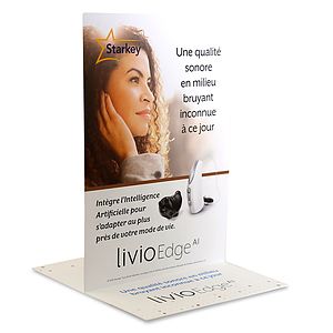 Stick'n Glide Table Topper Display 5 4/5" x 8 3/10"