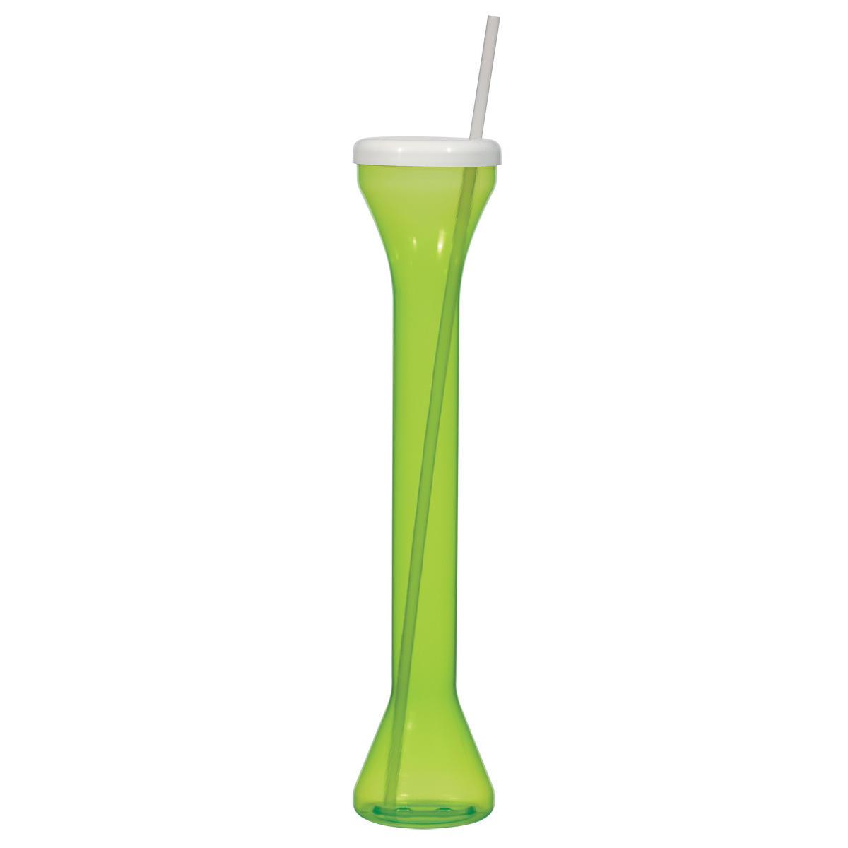 24 oz. yard cup with straw Inkmule