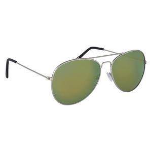 Color Mirrored Aviator Sunglasses