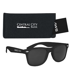 Aws Velvet Touch Malibu Sunglasses With Pouch & Hang Tag