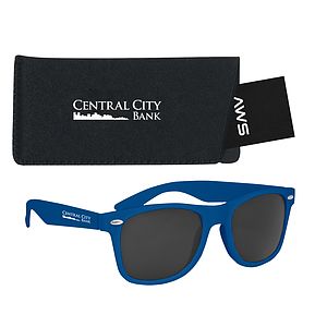 Aws Velvet Touch Malibu Sunglasses With Pouch & Hang Tag