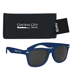 Aws Velvet Touch Malibu Sunglasses With Pouch & Hang Tag