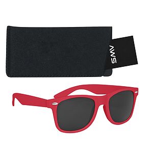 Aws Velvet Touch Malibu Sunglasses With Pouch & Hang Tag