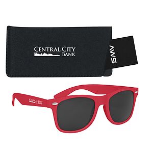 Aws Velvet Touch Malibu Sunglasses With Pouch & Hang Tag