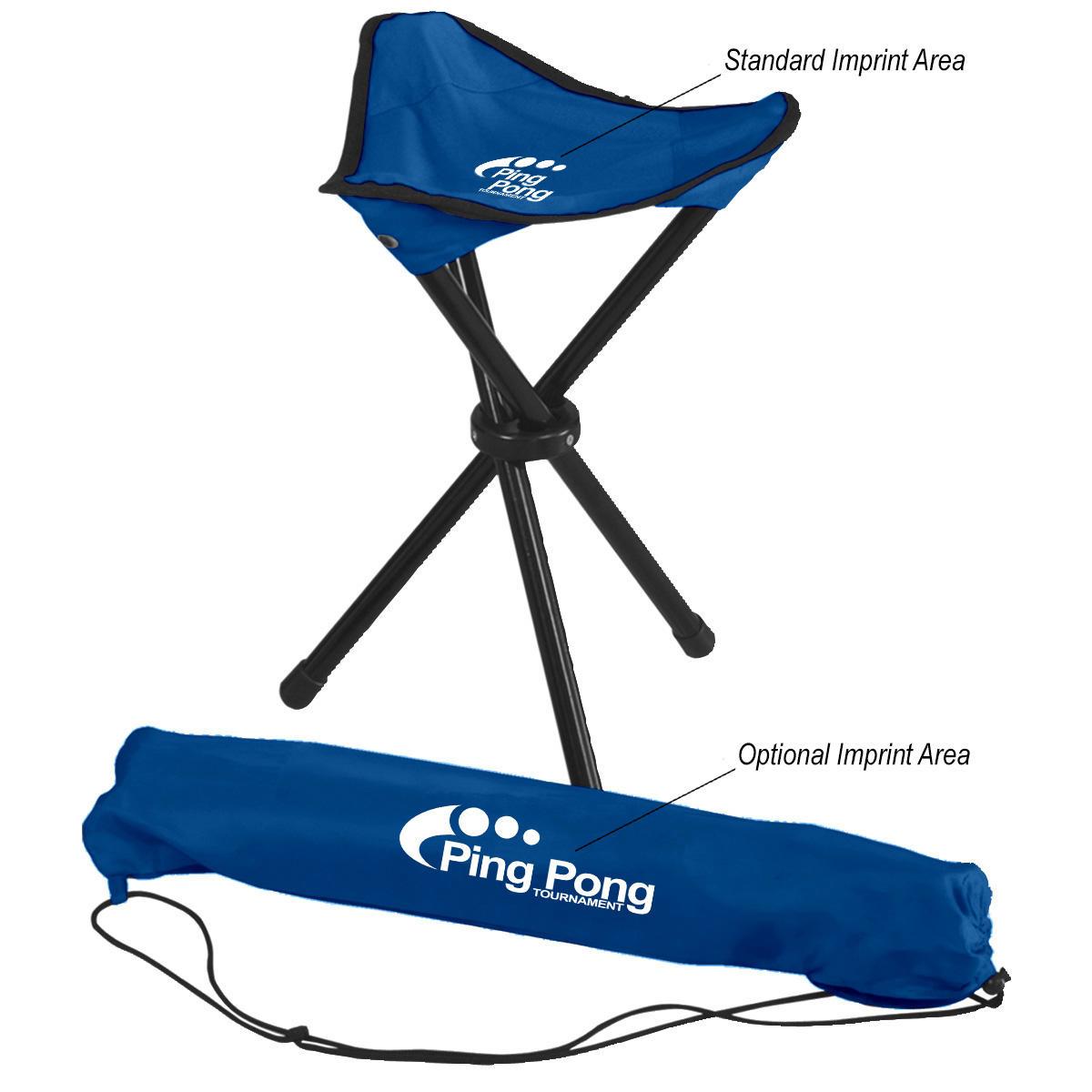 Promotional Folding tripod stool with carrying bag Personalized With Your Custom Logo