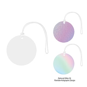 Acrylic Bag Tag - Circle