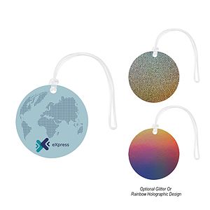 Acrylic Bag Tag - Circle