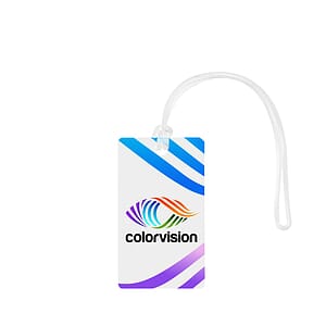 Acrylic Bag Tag - Rectangle