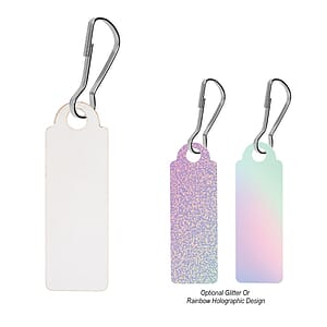 Acrylic Zipper Pull - Rectangle
