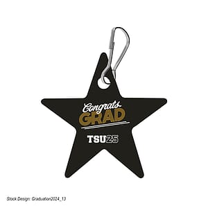 Acrylic Zipper Pull - Star