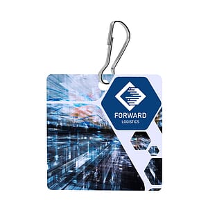 Acrylic Zipper Pull - Square