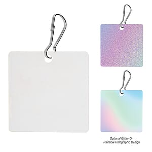 Acrylic Zipper Pull - Square