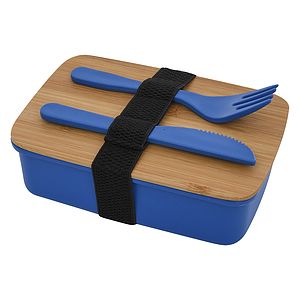 Wheat Lunch Set With Bamboo Lid