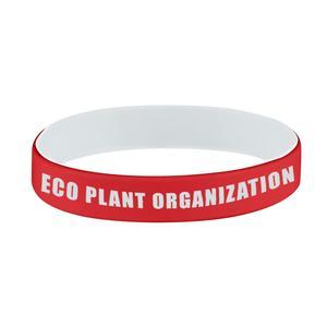 Colored Letter Silicone Bracelet