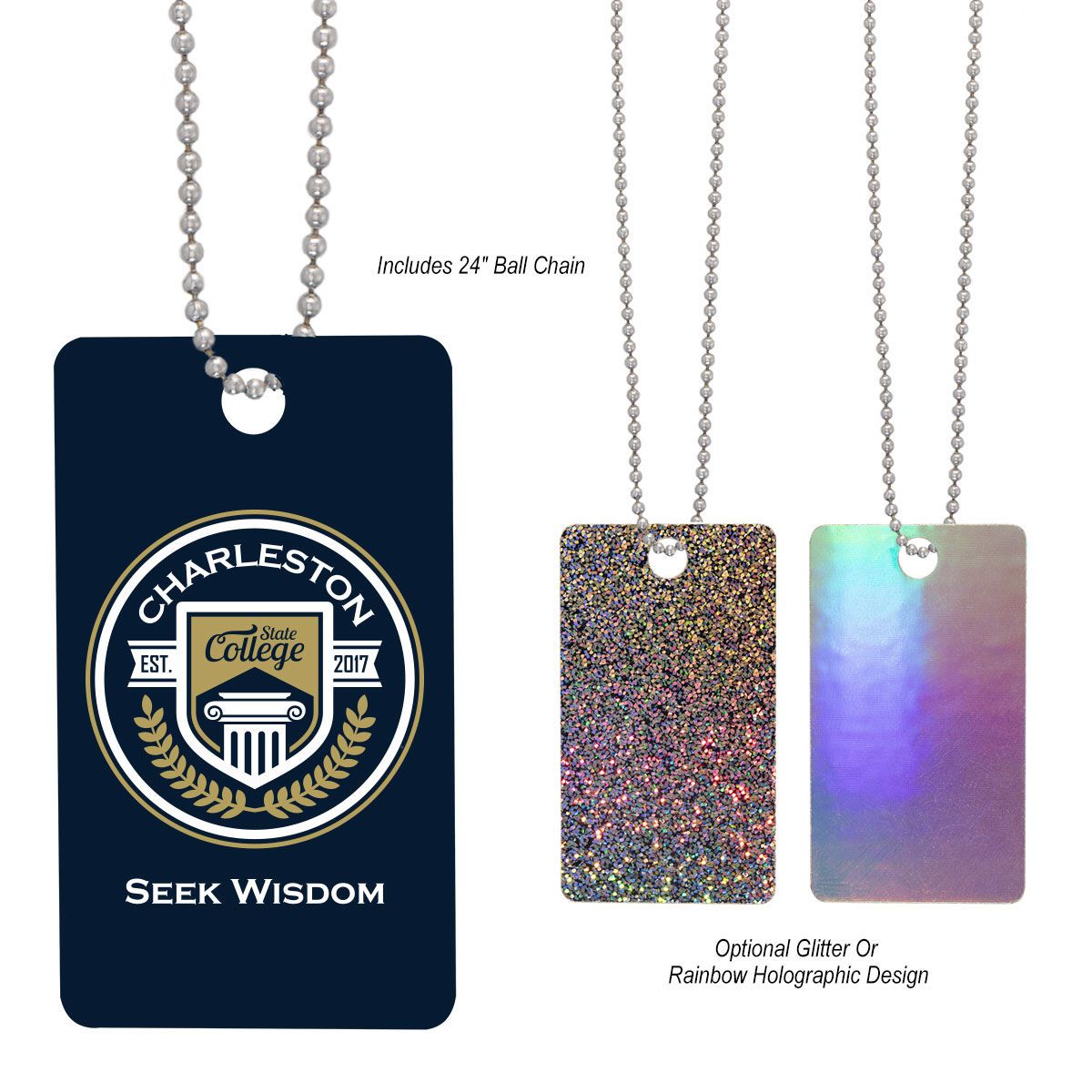Acrylic Charm - Rectangle