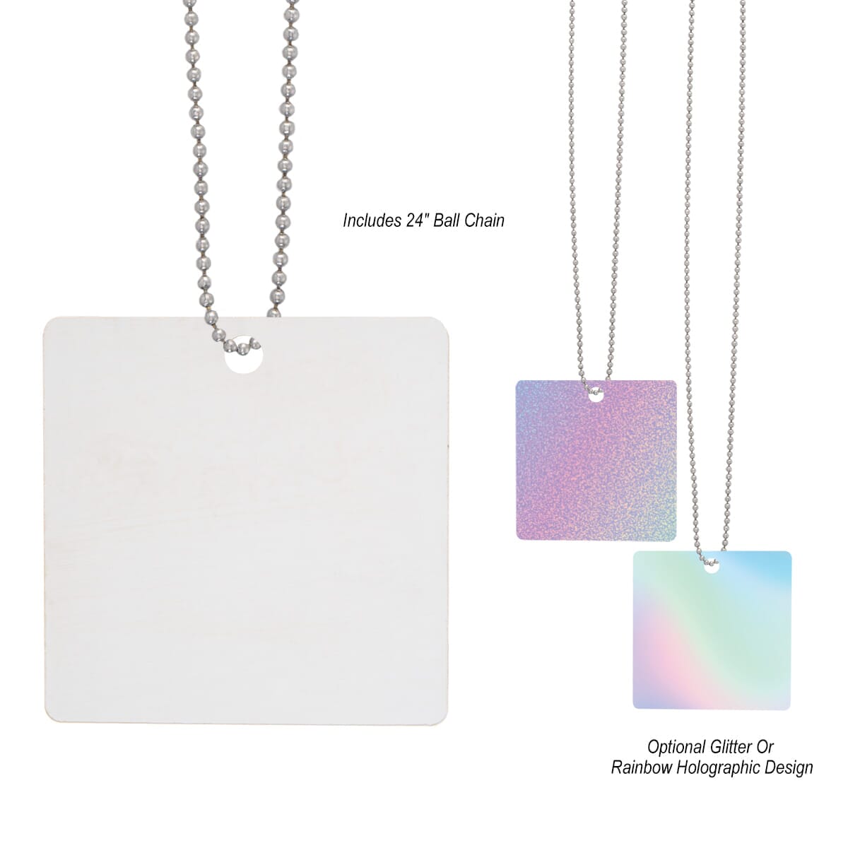 Acrylic Charm - Square