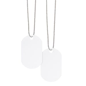 Acrylic Dog Tag